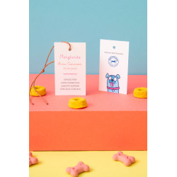 Biglietto Tag - Azzurro