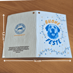 Bigliettini chiudipacco in carta piantabile (4 pezzi)