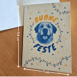 Bigliettini chiudipacco in carta piantabile (4 pezzi)