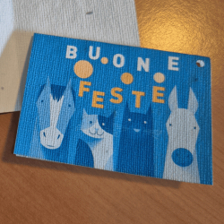 Bigliettini chiudipacco in carta piantabile (4 pezzi)