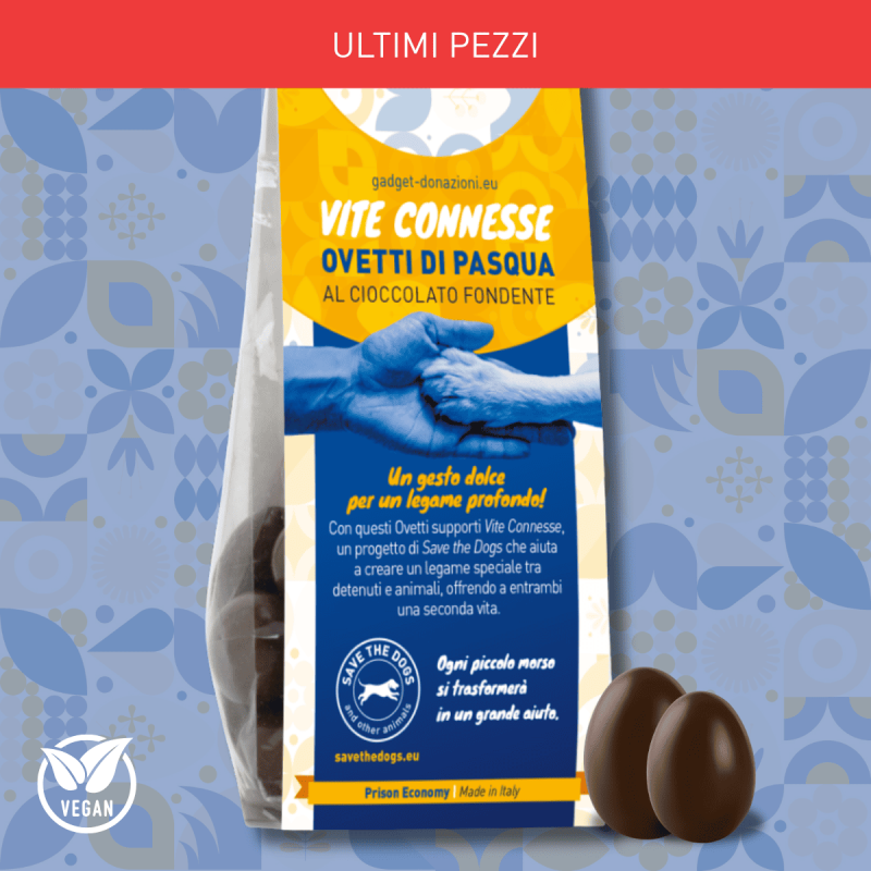 Ovetti di Pasqua al cioccolato fondente