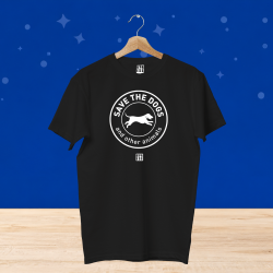 T-Shirt Nera Unisex - Save...