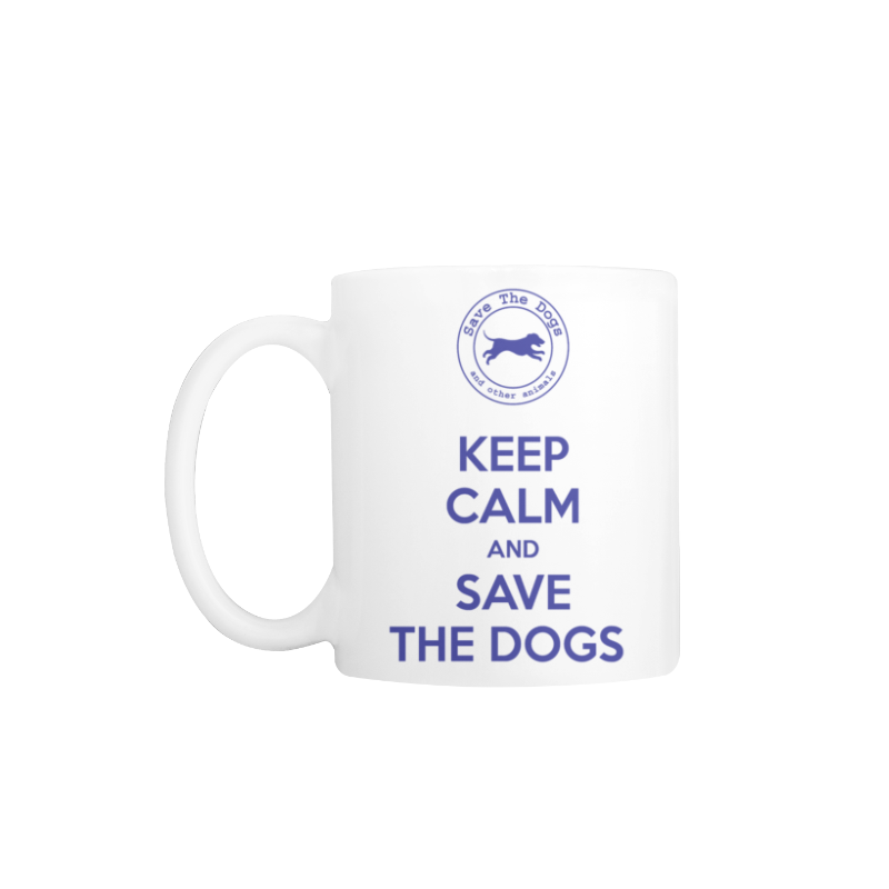 Tazza Keep calm and Save the Dogs