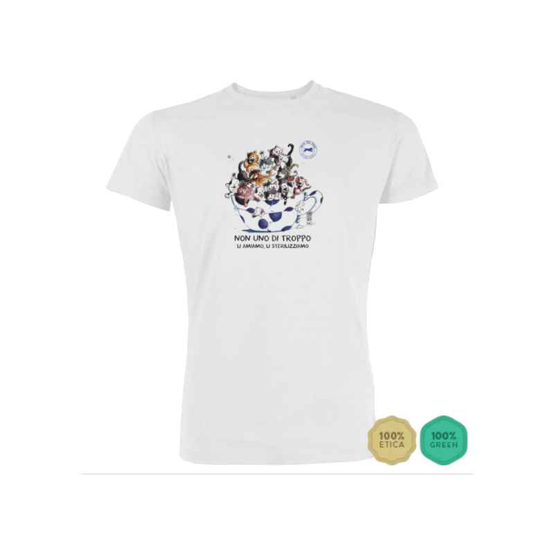 T-shirt Non Uno Di Troppo - Design di Francesca Lù