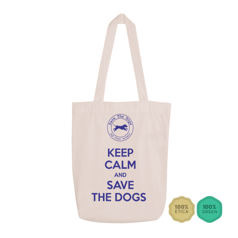 Shopper Keep calm and Save the Dogs